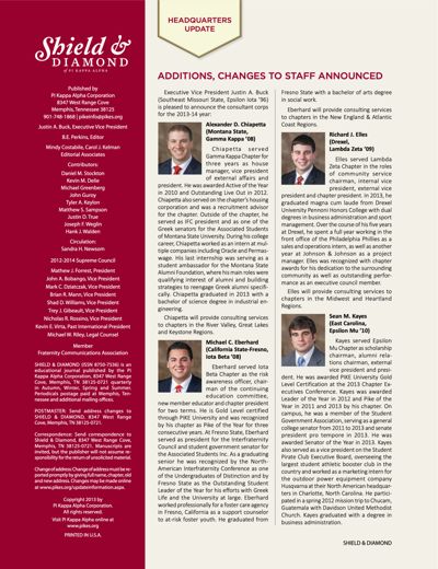 Headquarters Update: Additions, Changes to Staff Announced